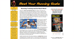 Desktop Screenshot of meet-your-running-goals.com